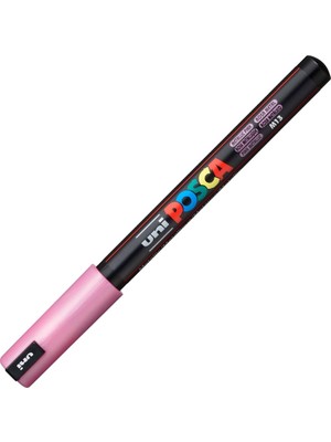 Uni-Ball Uni Posca Pc-1mr Su Bazlı Poster Markörü 07MM Metalik Pembe