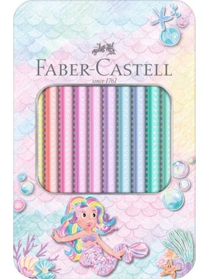 Faber-Castell Jumbo Sparkle Boya Kalemi Pastel 10 Renk 210910