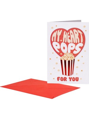 Legami Büyük Boy Tebrik Kartı Popcorn BG0806