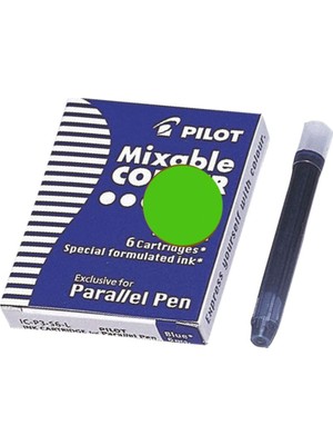 Pilot Pılot Kaligrafi Kalem Yedeği Yeşil C-P3-S6-G