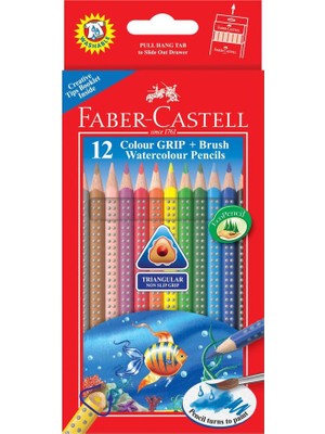 Faber-Castell Faber Castell Kuru Boya Grip 2001 12 Renk 5170112412