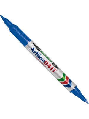 Artline 041T Twin Markör Çift Uçlu Mavi