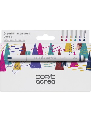 Copic Acrea Markör Kalem Seti 6lı Deep 20077603