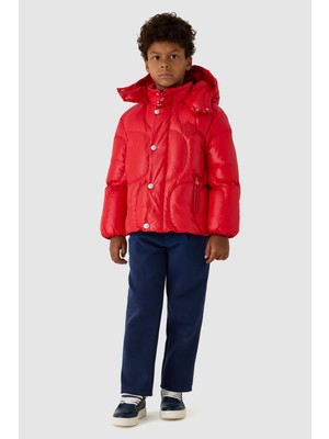 NBT Jeans Erkek Çocuk Kırmızı Mont
