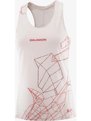 Salomon S/lab Speed Sınglet W Kadın Koşu Atleti Lilac Ash LC2946900