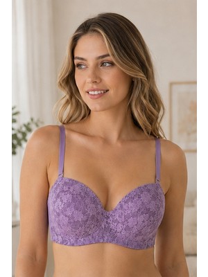 Parlingerie Dantelli Lotus Straplez Sütyen Desteksiz