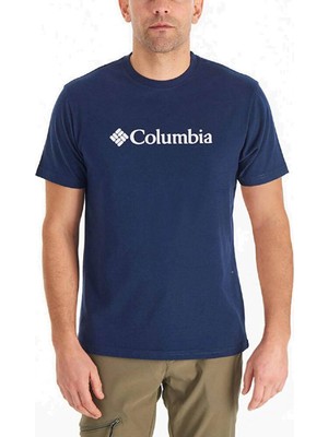 Columbia CSC Basic Logolu Brushed Kısa Kollu Erkek Tshirt CS0287-466