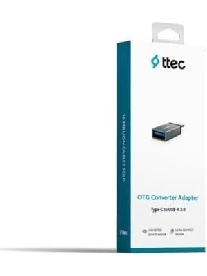 TeknoKapsül Usb-C - Usb-A 3.0 Otg Dönüştürücü Adaptör