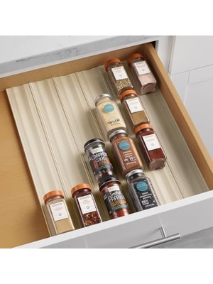 TeknoKapsül Spiceliner Baharat Çekmece Astarı, 3 M Rulo, Kumtaşı