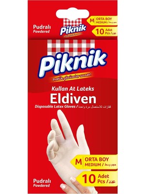 TeknoKapsül Piknik Eldiven Lateks