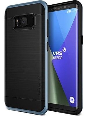 TeknoKapsül Verus Galaxy S8 Plus Kılıf High Pro Shield Series - Dark Silver