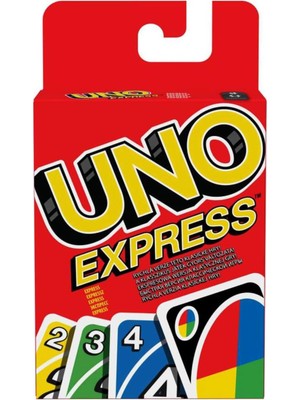 TeknoKapsül Mattel Uno Express Oyun Kartı, Türkçe
