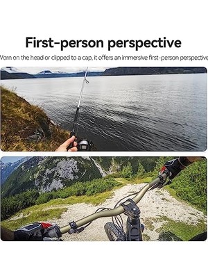 TeknoKapsül Adaptom Telesın Baş Kayışı Dağı Kapak Klipsli, Hızlı Çıkarma Baş Kemeri Dağı Gopro Hero 12/11/10/9/8/7/6/5, Fusion, Max, Djı Osmo ve Çoğu Aksiyon Kamerasıyla Uyumlu