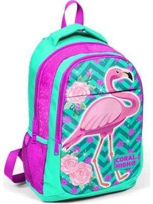 TeknoKapsül Renkli Flamingo Sırt Çanta 14382