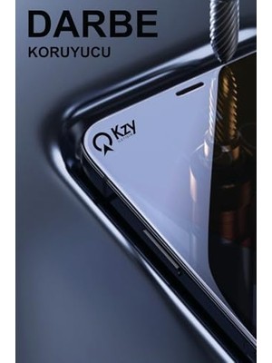 TeknoKapsül Apple iPhone 14 Tam Kaplayan 21D Temperli Ekran Koruyucu Cam