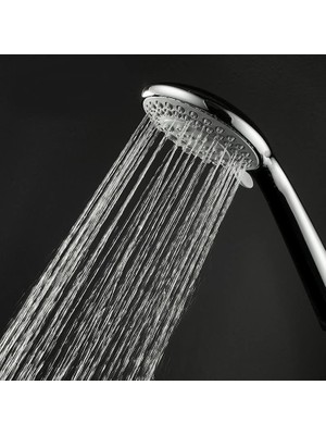 TeknoKapsül New 5 Fonksiyonlu Duş Başlığı + 150CM Duş Spirali Hortumu/duş Seti Takımı