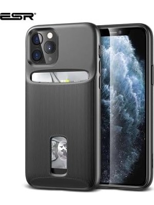 TeknoKapsül iPhone 11 Pro Kılıf,wallet Armor-Black