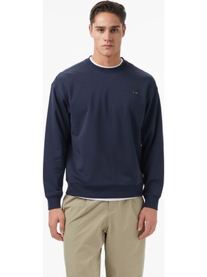 Anta Iconic Erkek Mavi Sweatshirt