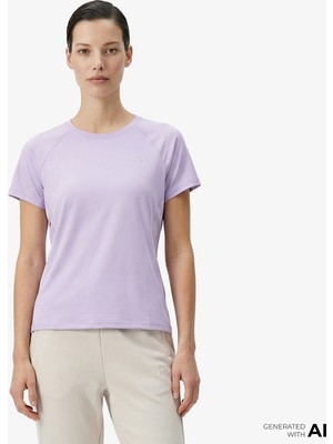 Anta Advanced Running Kadın Mor T-Shirt