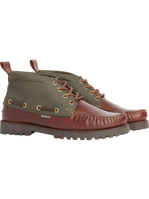 Barbour Harle Mid Chukka Bot BR71 Mahogany Olive