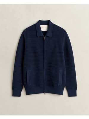 Gant Erkek Lacivert Fermuarlı Hırka 8030313.433