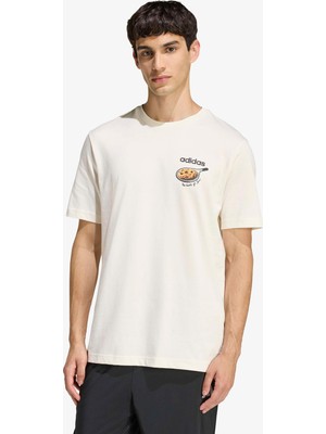 Adidas Cookie Erkek Beyaz T-Shirt