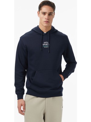 Anta Beach Party Erkek Mavi Sweatshirt