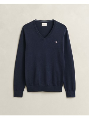 Gant Erkek Lacivert V Yaka Kazak 8030762.433