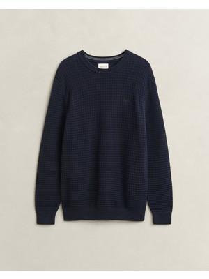 Gant Erkek Lacivert Regular Fit Kazak 8040255.433