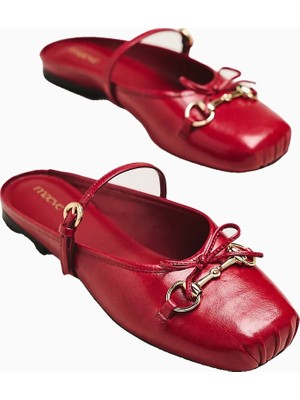 Anthropologie Maeve Horsebit Tokalı Mule Babet