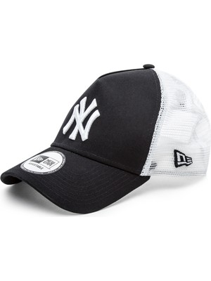 New Era Clean Trucker New York Yankees Unisex Siyah Şapka