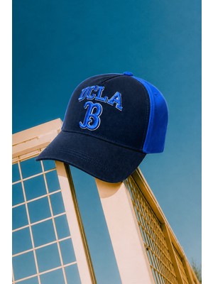 Ucla MALIBU Lacivert Baseball Cap Nakışlı - Unisex Şapka