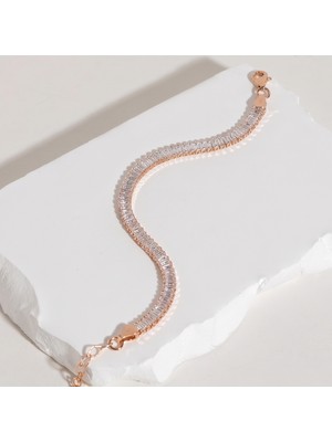 Eva Pırlanta Suyolu Bileklik 718552 Rose