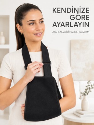 TeknoKapsül Ortopedik Kol Destek Askısı Ayarlanabilir Askılı Günlük Kullanım