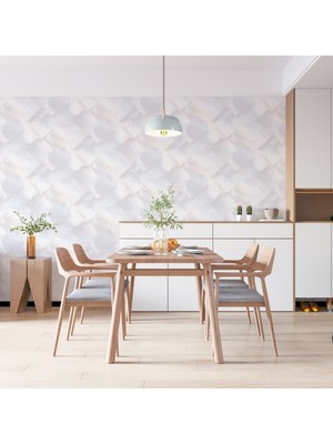 Alisson Fashion Italy Beyaz Duvar Kağıdı 16,5 M² Nonwoven Rulo
