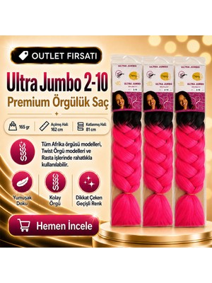 TeknoKapsül 3 Paket / Afrika Örgüsü ve Rasta Için Sen Ombreli 2/10