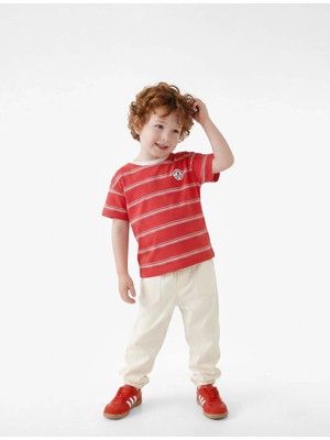 Koton Jogger Bej Erkek Bebek Pantolon 6SMB40021TW