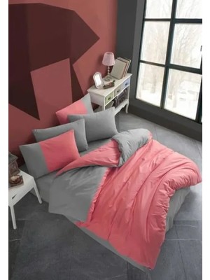 TeknoKapsül Kingsize Poplin Nev Diamond Koral
