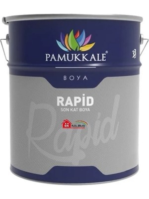 TeknoKapsül Pamukkale Rapid Endüstriyel Boya 2,5 kg 9005 Mat Siyah