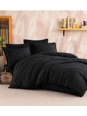 TeknoKapsül Butik Nev Takımı Çift Kişilik Estina V7 Füme