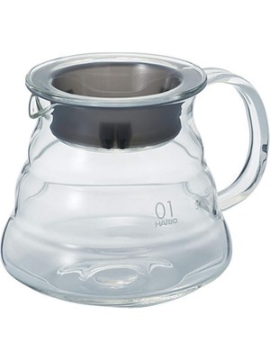 TeknoKapsül Hario V60 Range Servis Sürahisi (Şeffaf, 360 Ml)