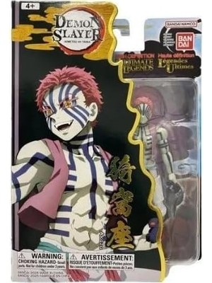 TeknoKapsül Bandai, 13 cm Slayer Akaza Figür - Hd Serisi, Hd