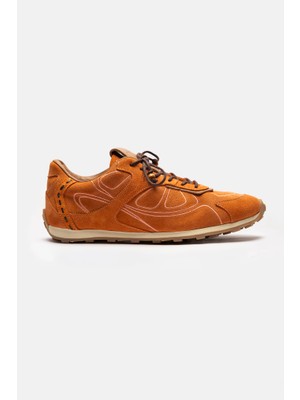 Vaneda 1445 Sneaker Kadın Süet Ayakkabı Turuncu