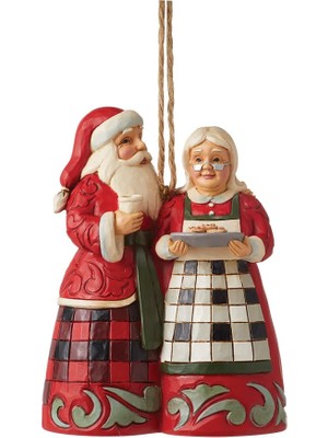 TeknoKapsül Enesco Jim Shore Hg Santa & Mrs. Claus Süsü