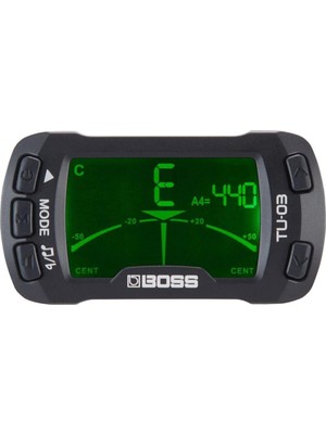 TeknoKapsül Boss Tu-03 Clip-On Akort Cihazı / Metronom