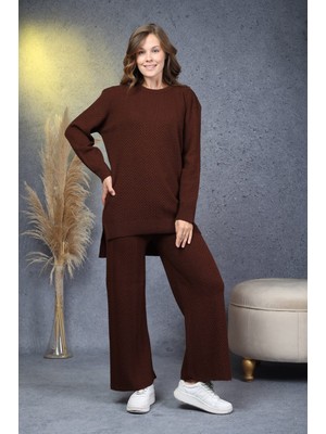 Rd Misstanbul Collection Zigzag Desen Ikili Triko Takım