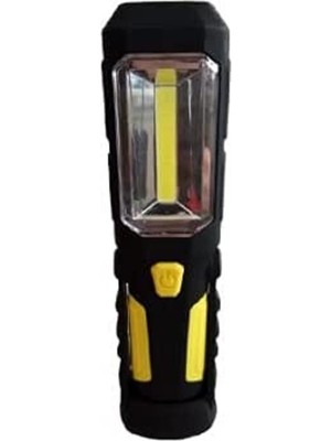 TeknoKapsül Wert 2612 Pilli Cob LED Çalışma Lambası, 3W Cob +1 W LED