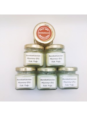TeknoKapsül Bereketlievim Ilik Yağı (6 x 40 ml Set) Doğal Kolajen, Saf Ilik Yağı, Sade Ilik Yağı, Saç Bakım Maskesi