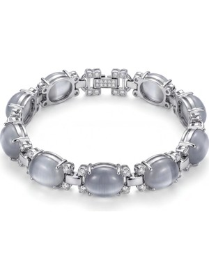 La Nuit London Jewels Doğal Taşlı Kafes Bileklik