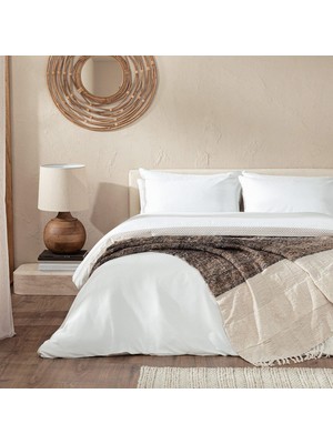 TeknoKapsül Mardılle Bambu King Size Nevresim Seti 230X220 cm Ekru
